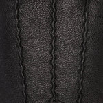 Harvey (black) - goatskin leather gloves with luxurious wool lining & touchscreen feature - Schwartz & von Halen - EU - 4