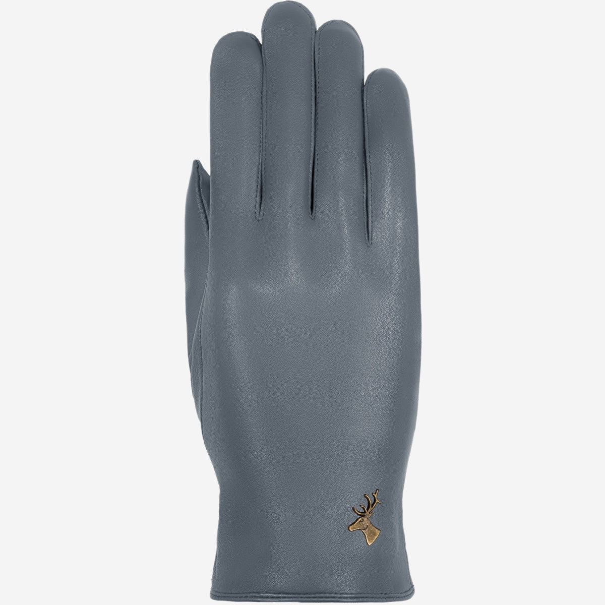 Ivy (grey) – sheepskin leather gloves with wool/cashmere lining & touchscreen feature - Schwartz & von Halen - EU - 1