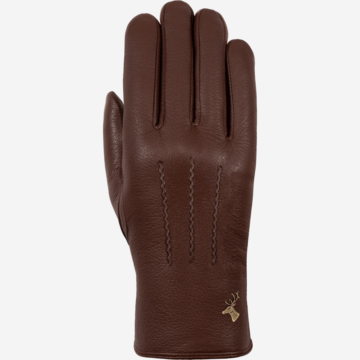 Hunter (brown) – goatskin gloves with lambswool lining & touchscreen feature - Schwartz & von Halen - EU - 1