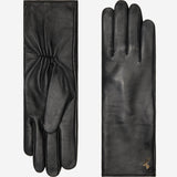 Emma - extra-long sheepskin leather gloves with wool/cashmere lining & touchscreen feature - Schwartz & von Halen - EU - 2