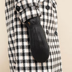 Eva Goatskin Mittens Black Women - Schwartz & von Halen® UK - Premium Leather Gloves - 10