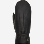 Eva - elegant goatskin mittens with luxury faux fur lining  - Schwartz & von Halen - EU - 1