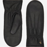 Eva - elegant goatskin mittens with luxury faux fur lining  - Schwartz & von Halen - EU - 2
