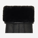 Eva - elegant goatskin mittens with luxury faux fur lining  - Schwartz & von Halen - EU - 3
