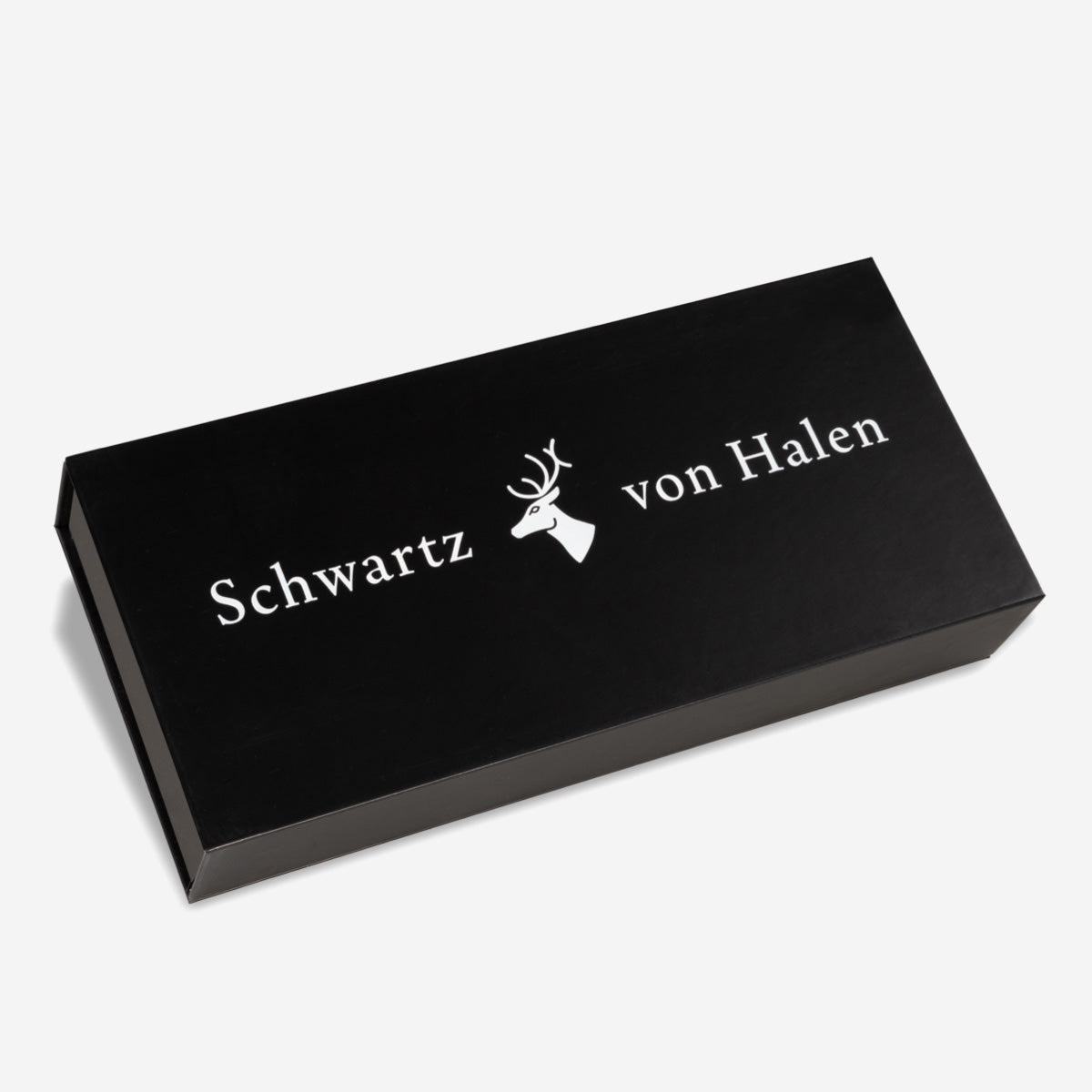 Stylish black gift box for gloves - Schwartz & von Halen - EU - 1