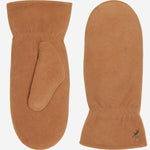 Hailey (camel) - suede goatskin mittens with luxurious sheep fur lining - Schwartz & von Halen - EU - 2