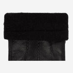 Harvey (black) - goatskin leather gloves with luxurious wool lining & touchscreen feature - Schwartz & von Halen - EU - 3