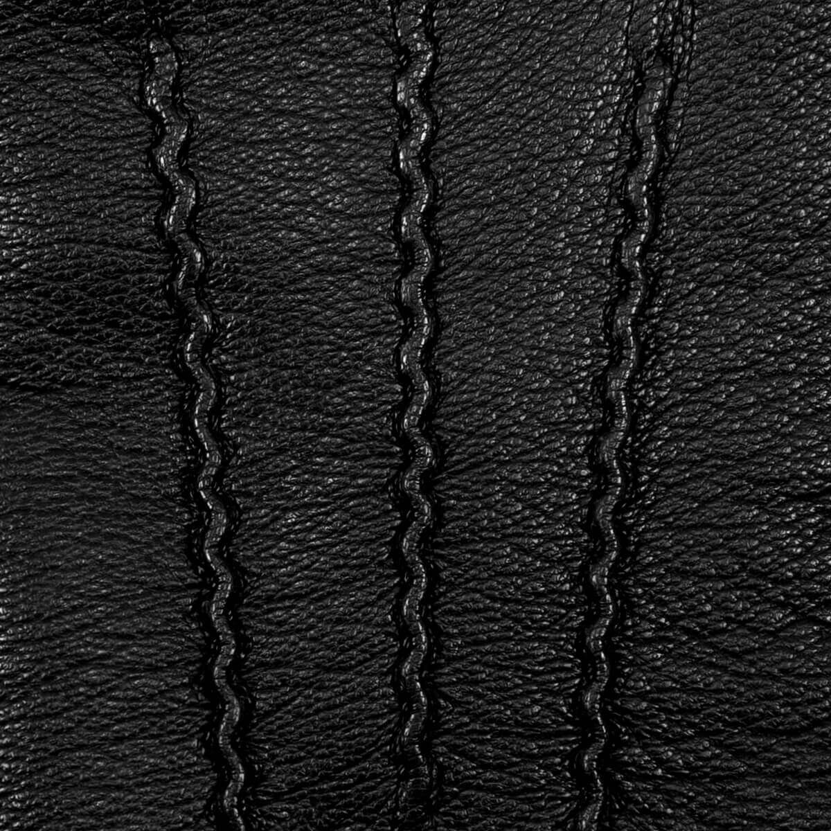 Hunter (black) – goatskin leather gloves with lambswool lining & touchscreen feature - Schwartz & von Halen - EU - 4