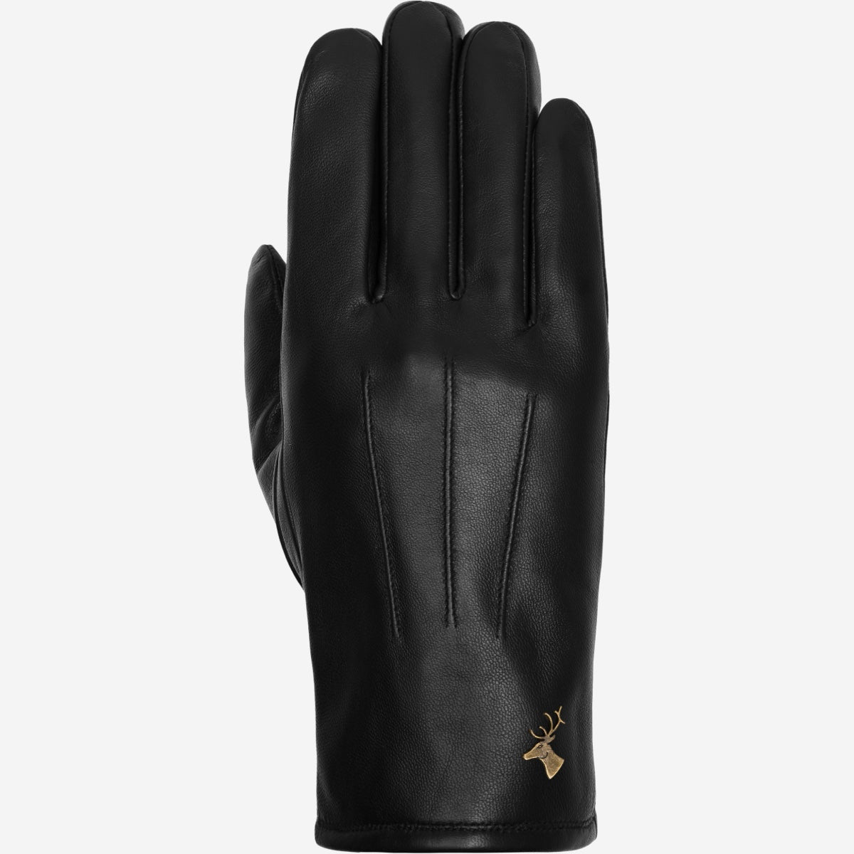 Jake (black) - sheepskin gloves with warm fleece lining & touchscreen feature - Schwartz & von Halen - EU - 1