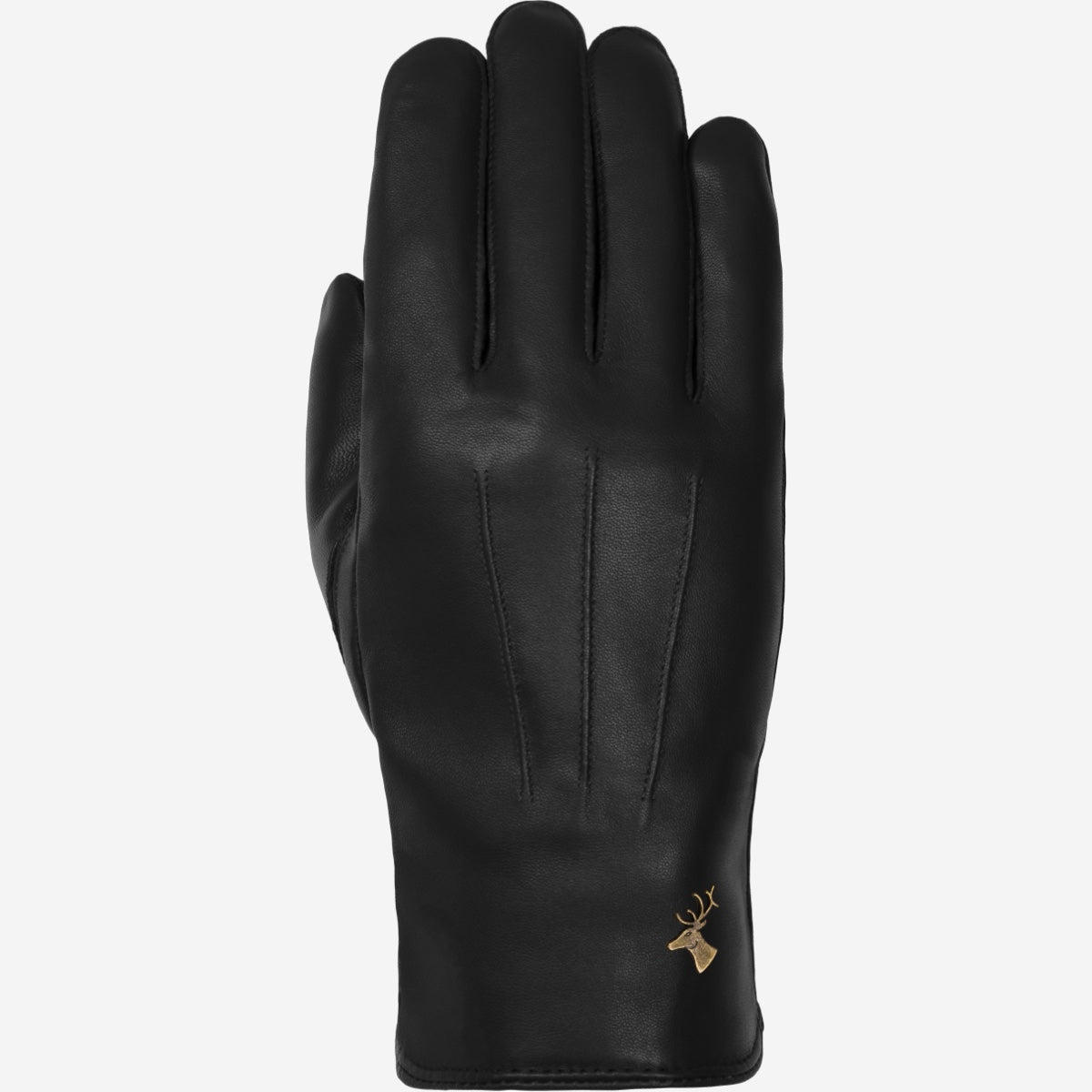James (black) - classic sheepskin leather gloves with luxurious cashmere lining & touchscreen feature - Schwartz & von Halen - EU - 1