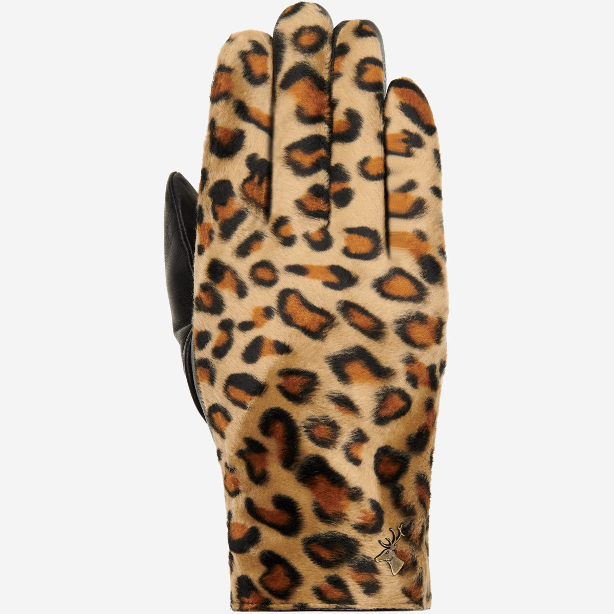 Leopard - sheep leather gloves with warm fleece lining & touchscreen feature - Schwartz & von Halen - EU - 1