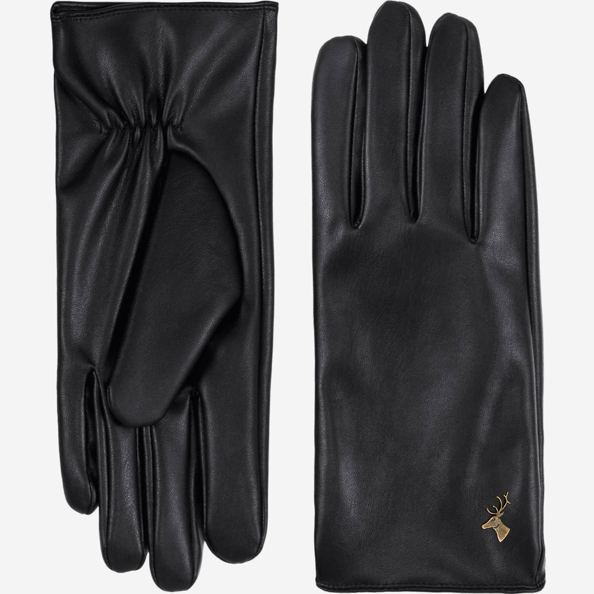 Luna - vegan leather gloves with fleece lining & touchscreen feature - Schwartz & von Halen - EU - 2