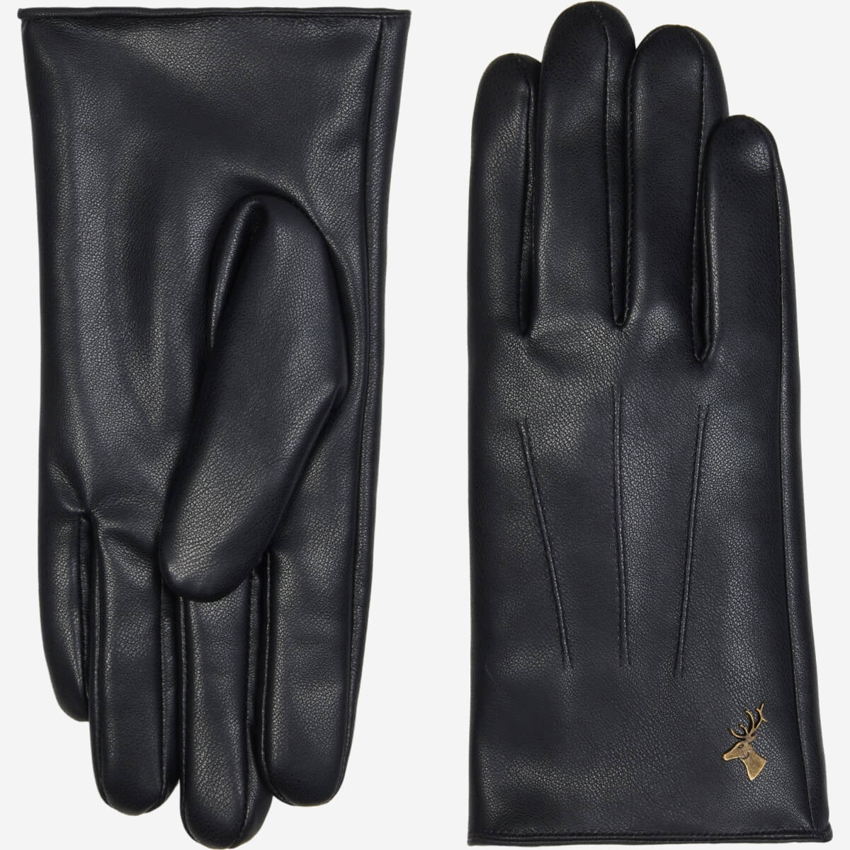 Musk - vegan leather gloves with fleece lining & touchscreen feature - Schwartz & von Halen - EU - 2