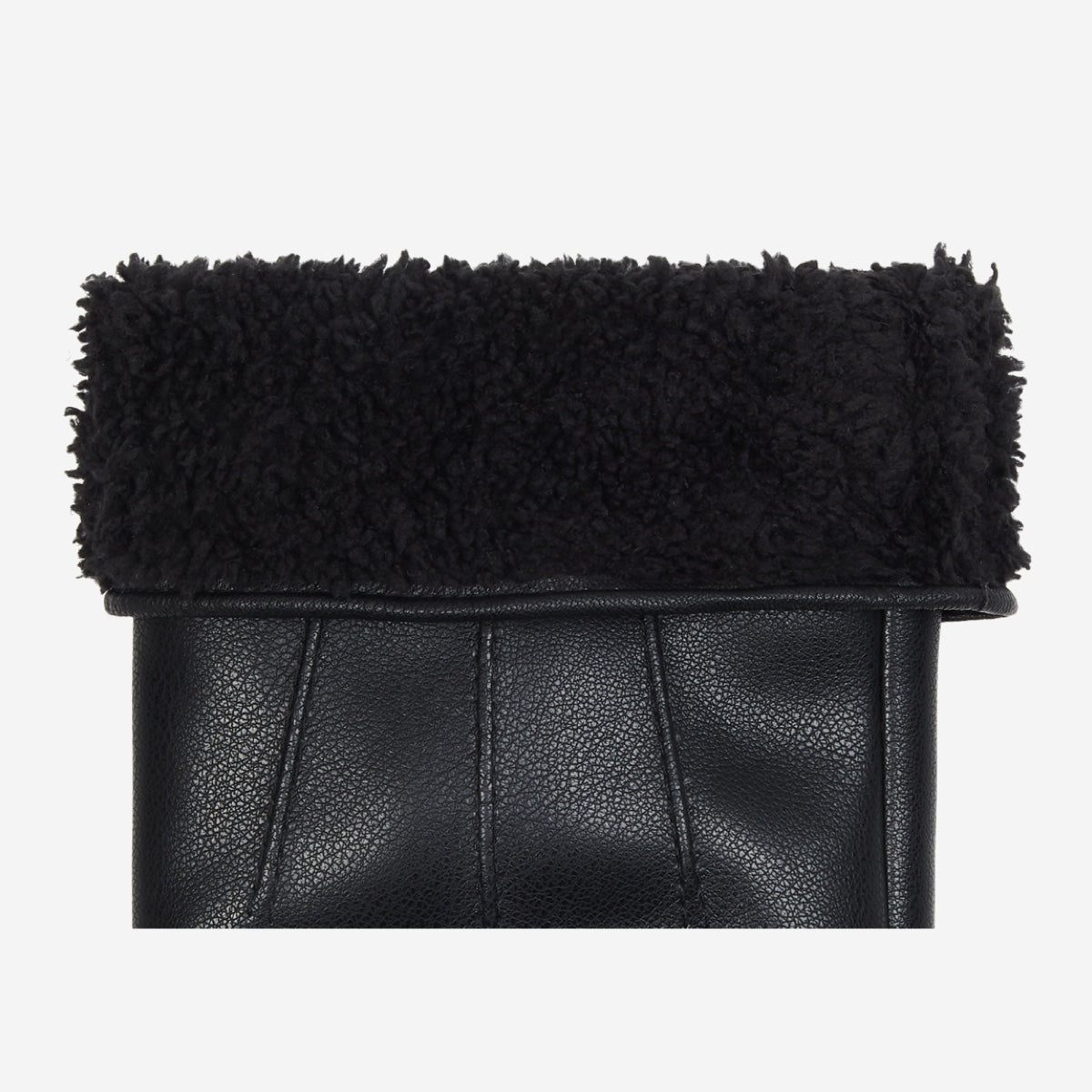 Musk - vegan leather gloves with fleece lining & touchscreen feature - Schwartz & von Halen - EU - 3
