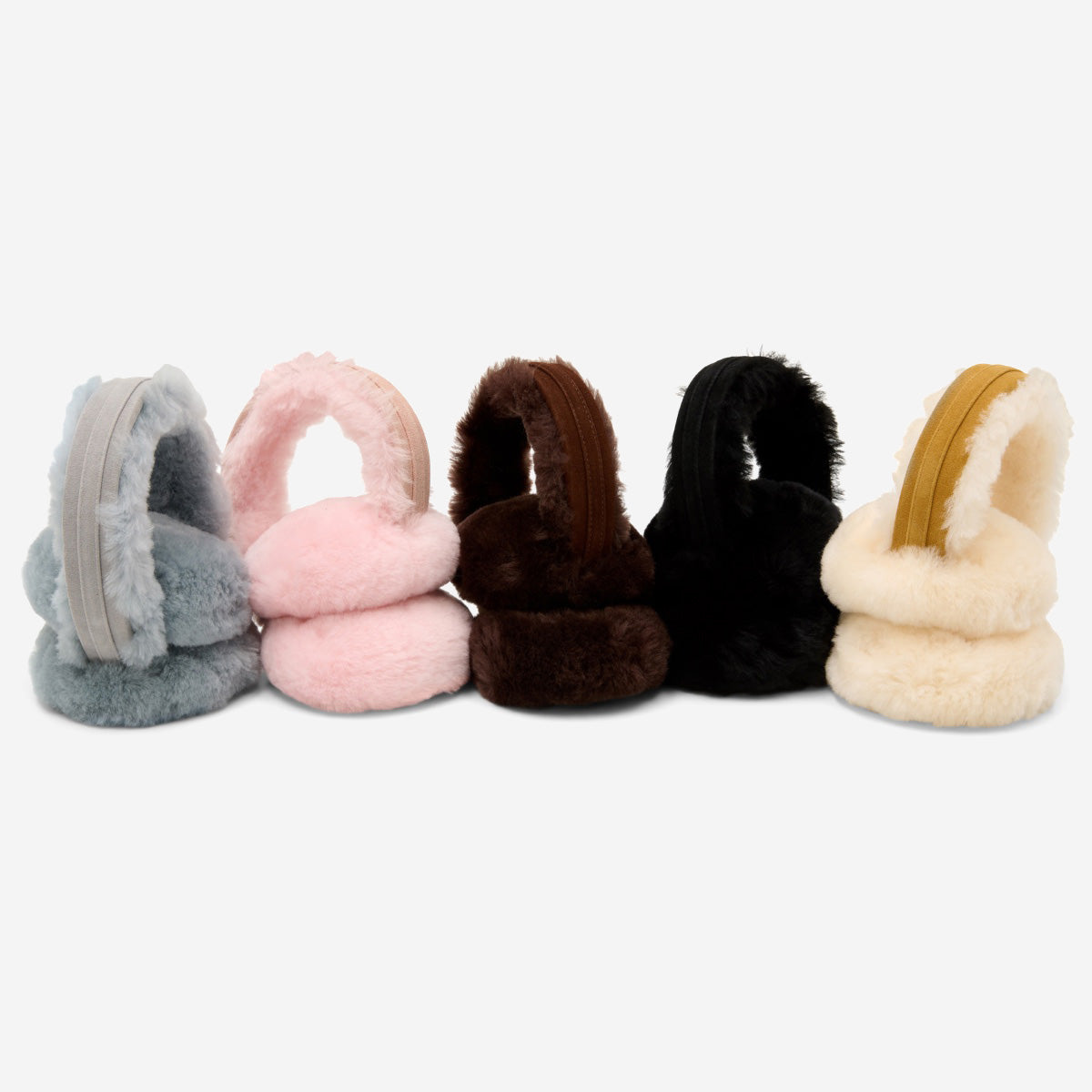 Nathaly (pink) – warm and stylish earmuffs from natural sheepskin and suede - Schwartz & von Halen - EU - 8