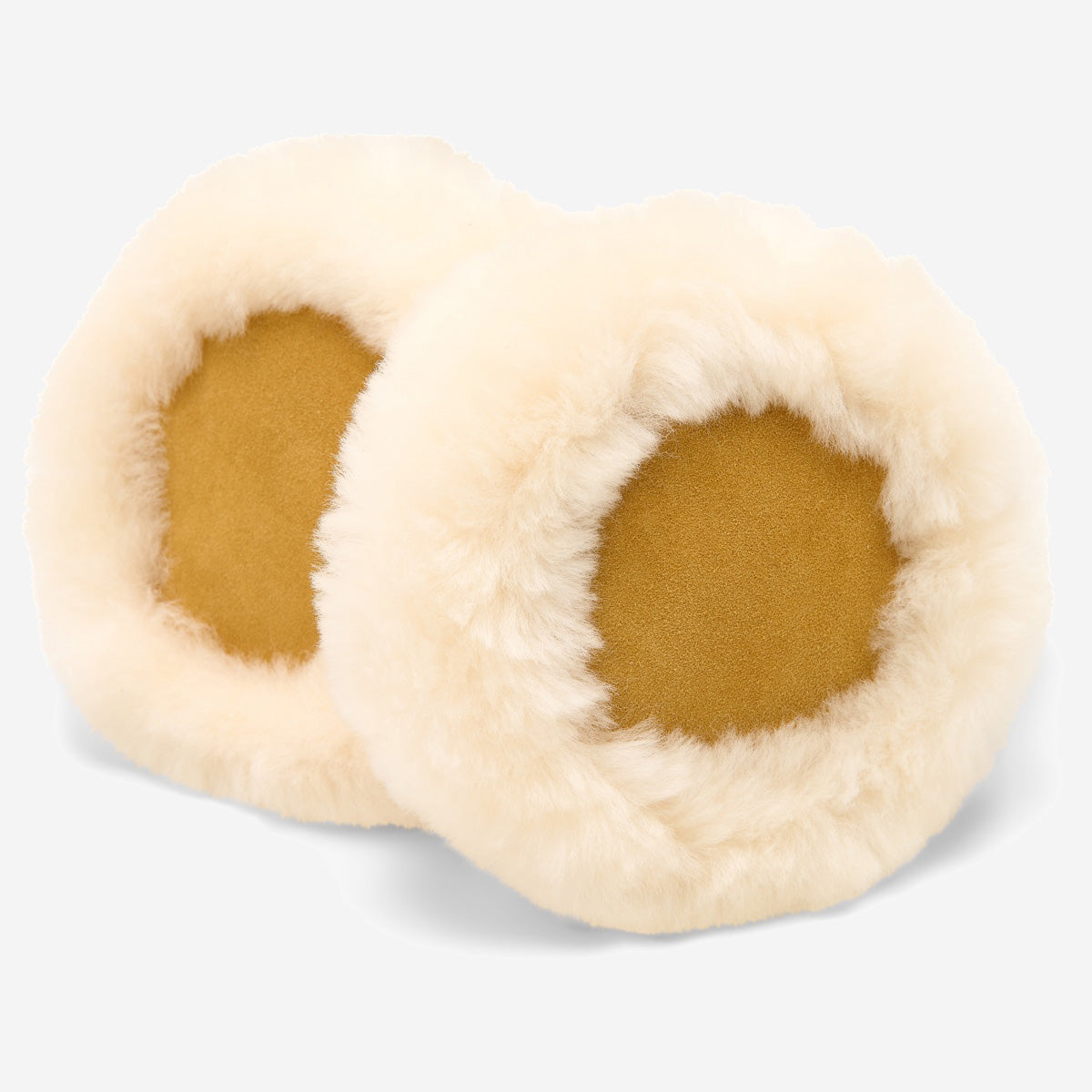 Nathaly (camel) – warm and stylish earmuffs from natural sheepskin and suede - Schwartz & von Halen - EU - 4