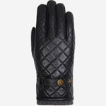Smith (black) - sheepskin leather gloves with snap closure & touchscreen feature - Schwartz & von Halen - EU - 1