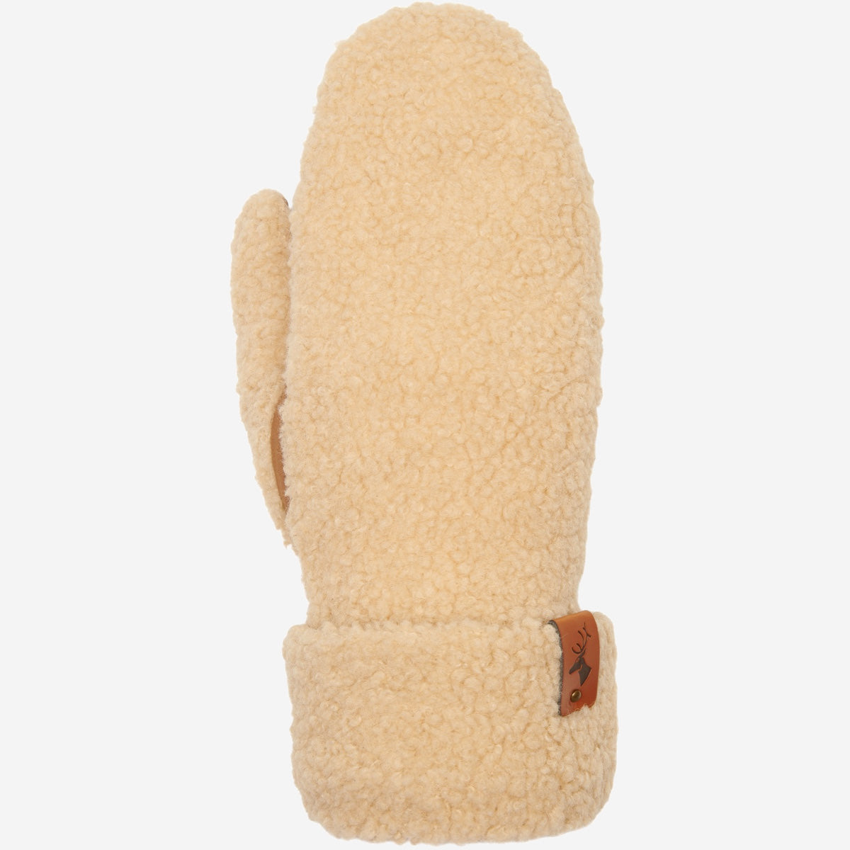 Sophia (beige) - Ultra-soft teddy mittens with warm faux fur lining - Schwartz & von Halen - EU - 1
