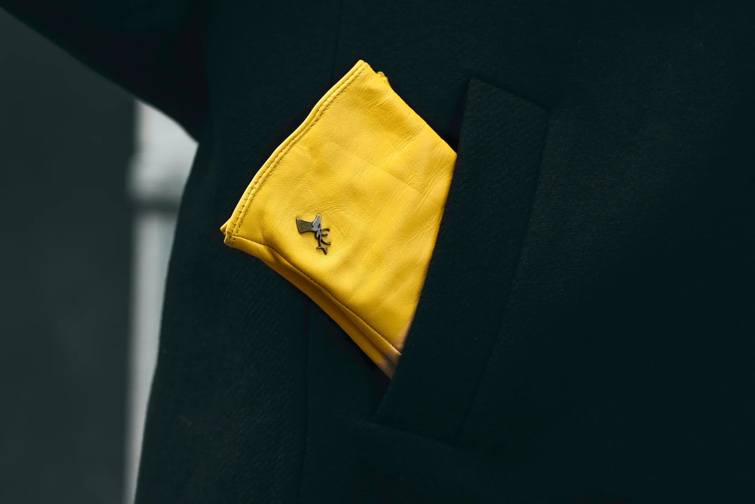 Yellow Leather Gloves - Schwartz & von Halen - EU