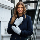 Camila – fluffy mittens with faux lamb fur lining and adjustable cuff - Schwartz & von Halen - EU - 6