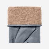 Ivy (grey) – sheepskin leather gloves with wool/cashmere lining & touchscreen feature  - Schwartz & von Halen - EU - 3