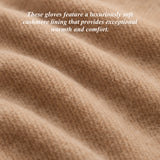Benedict (black) - Exclusive peccary leather men’s gloves with cashmere lining