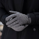 Brody – sheepskin leather gloves with warm fleece lining & touchscreen feature  - Schwartz & von Halen - EU - 9
