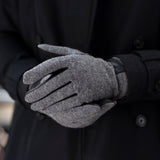 Brody – sheepskin leather gloves with warm fleece lining & touchscreen feature  - Schwartz & von Halen - EU - 9