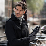Brody – sheepskin leather gloves with warm fleece lining & touchscreen feature  - Schwartz & von Halen - EU - 10