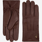 Hunter (brown) – goatskin gloves with lambswool lining & touchscreen feature - Schwartz & von Halen - EU - 2