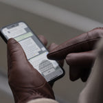 Hunter (brown) – goatskin gloves with lambswool lining & touchscreen feature - Schwartz & von Halen - EU - 5