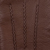 Hunter (brown) – goatskin gloves with lambswool lining & touchscreen feature - Schwartz & von Halen - EU - 4