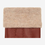 Harvey (cognac) - goatskin leather gloves with luxurious wool lining & touchscreen feature - Schwartz & von Halen - EU - 3