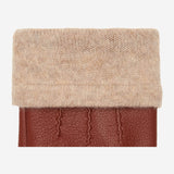 Harvey (cognac) - goatskin leather gloves with luxurious wool lining & touchscreen feature - Schwartz & von Halen - EU - 3