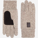 Hudson (light grey) - knitted gloves from Shetland wool with warm fleece lining - Schwartz & von Halen - EU - 2