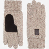 Hudson (light grey) - knitted gloves from Shetland wool with warm fleece lining - Schwartz & von Halen - EU - 2