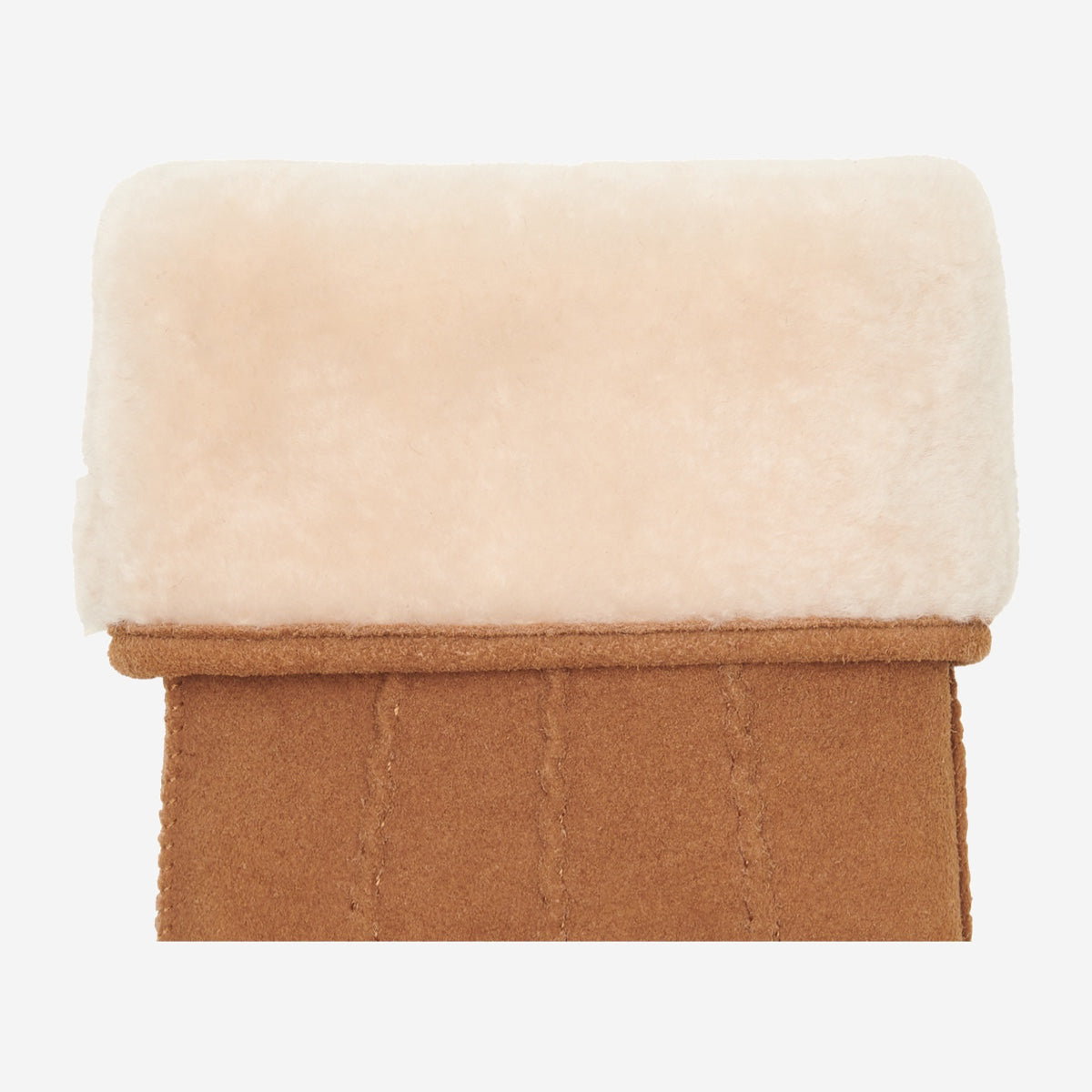 Josie (camel) - suede goatskin leather gloves with luxurious shearling lining - Schwartz & von Halen - EU - 3