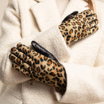 Luxury Leather Gloves Leopard print Women - Schwartz & von Halen® UK - Premium Leather Gloves - 8