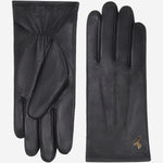 Lily (black) - sheepskin leather gloves with warm fleece lining & touchscreen feature - Schwartz & von Halen - EU - 2