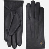Lily (black) - sheepskin leather gloves with warm fleece lining & touchscreen feature - Schwartz & von Halen - EU - 2