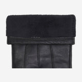 Lily (black) - sheepskin leather gloves with warm fleece lining & touchscreen feature - Schwartz & von Halen - EU - 3