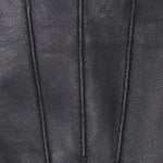 Lily (black) - sheepskin leather gloves with warm fleece lining & touchscreen feature - Schwartz & von Halen - EU - 4