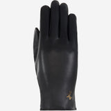 Luna - vegan leather gloves with fleece lining & touchscreen feature - Schwartz & von Halen - EU - 1