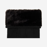Matthew (black) - suede goatskin leather gloves with luxurious sheep fur lining - Schwartz & von Halen - EU - 3