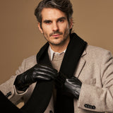 Musk - vegan leather gloves with fleece lining & touchscreen feature - Schwartz & von Halen - EU - 11