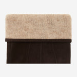 Rex (brown) - suede goatskin leather gloves with luxurious wool/cashmere lining - Schwartz & von Halen - EU - 3