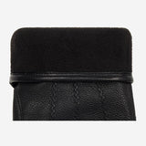 Rogan (black) - Robust men's deerskin gloves with warm PrimaLoft® lining