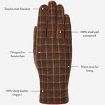 Rosie - sheepskin leather gloves with fleece lining & touchscreen feature - Schwartz & von Halen - EU - 10