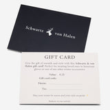 Schwartz & von Halen Gift Card – €25