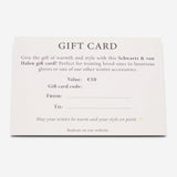 Schwartz & von Halen Gift Card – €50